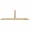 Ekena Millwork Portland Rough Sawn Timber Gable Bracket, Douglas Fir, 72"W x 24"H x 2"D x 4"F, 8/12 Pitch GBW072X24X0204POR00RDF - alternate 1